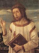 Giovanni Bellini Christ Blessing (mk05) oil painting artist
